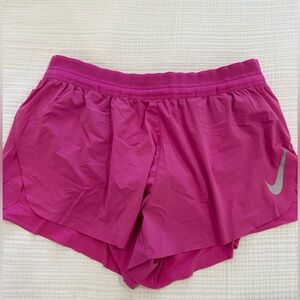 Nike running shorts hot pink